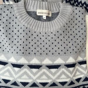 Hardwood & Pine Pullover Long Sleeve Crew Neck Sweater 2X